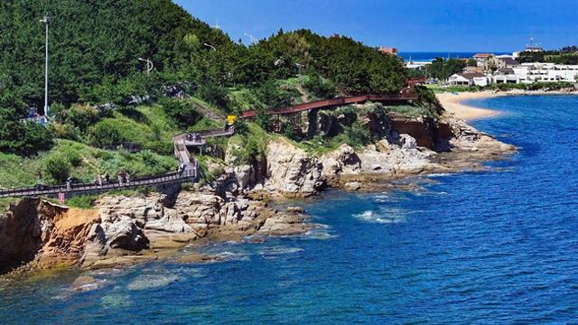 海角半岛滨海观光栈道-临海休闲步道